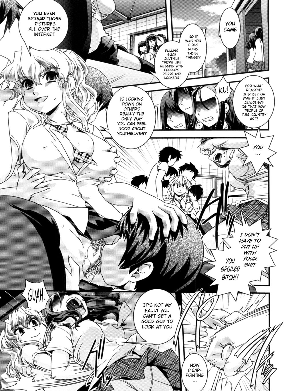 Hentai Manga Comic-Transformed into a Busty Blonde-Chapter 8-5